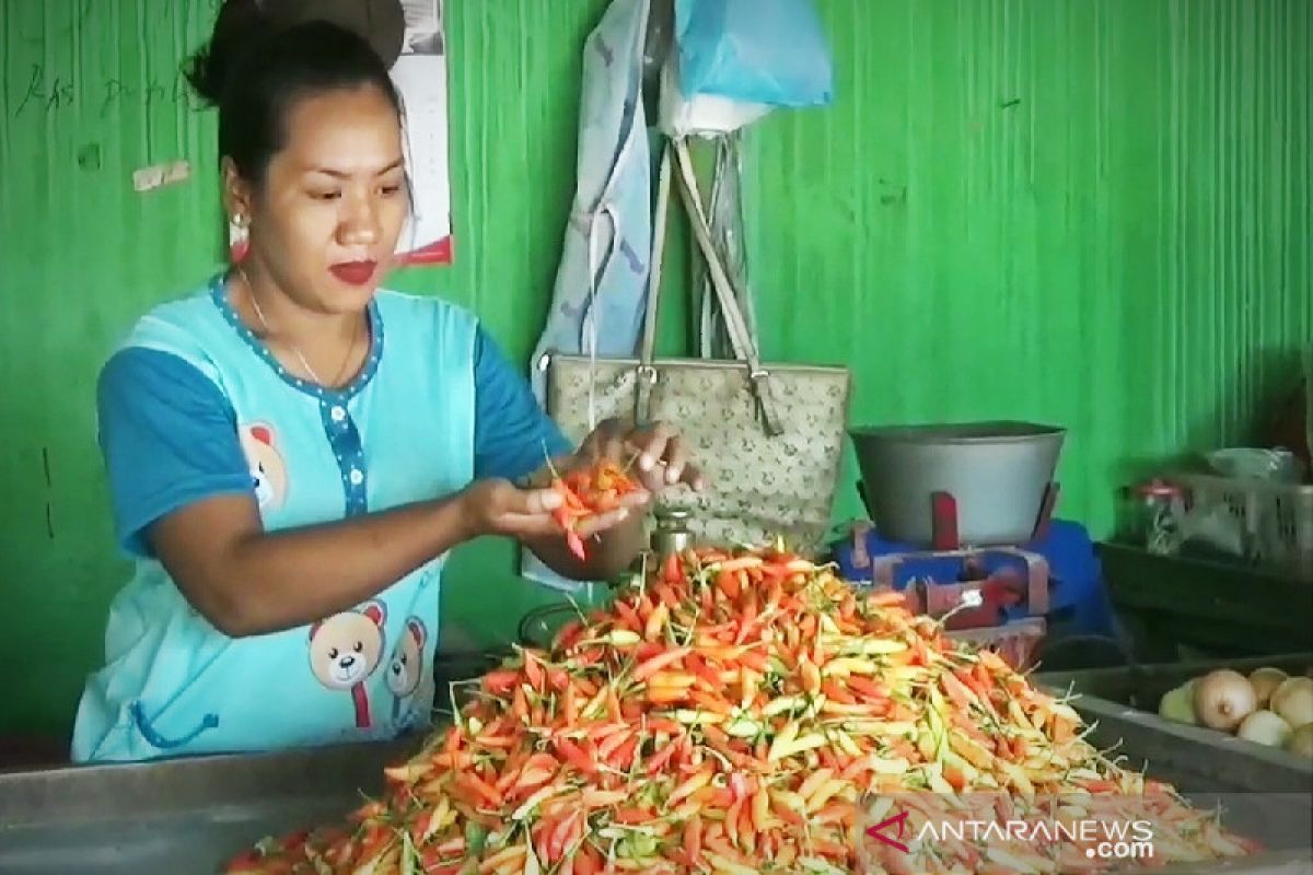 Harga cabai rawit di Sampit melonjak tajam