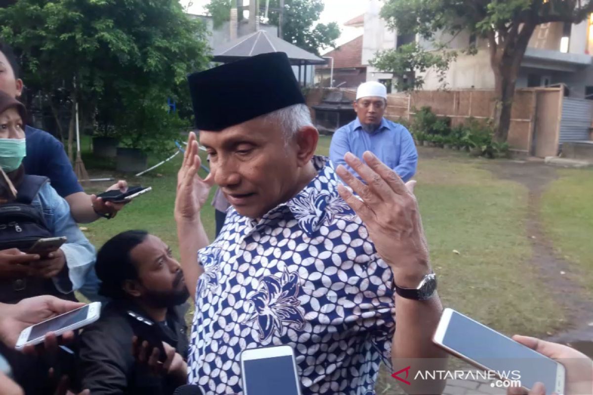 Amien Rais sebut kubu Prabowo lebih terhormat berada di luar pemerintahan