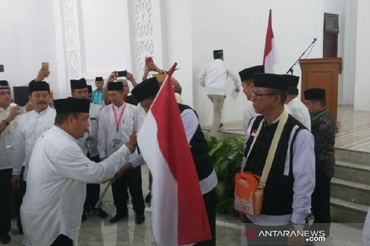 Calhaj Langkat didoakan sehat jalani ibadah di Tanah Suci