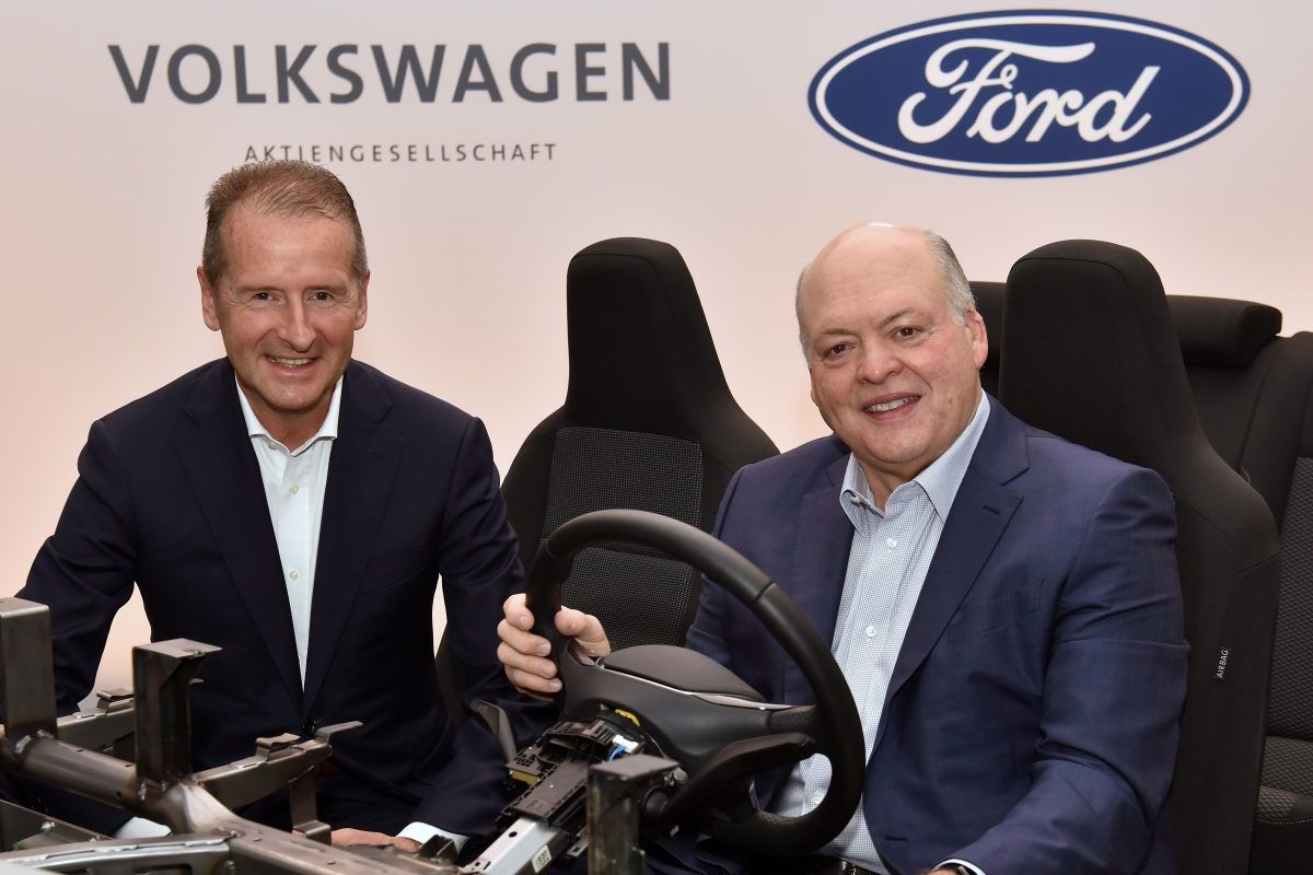 Ford-Volkswagen umumkan aliansi global mobil listrik dan swakemudi