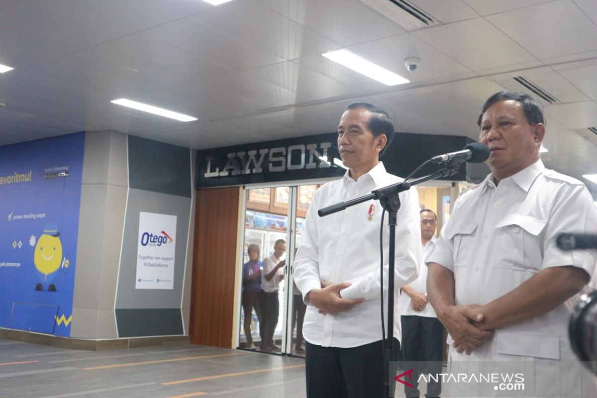Jokowi vouches that meeting was one between friends