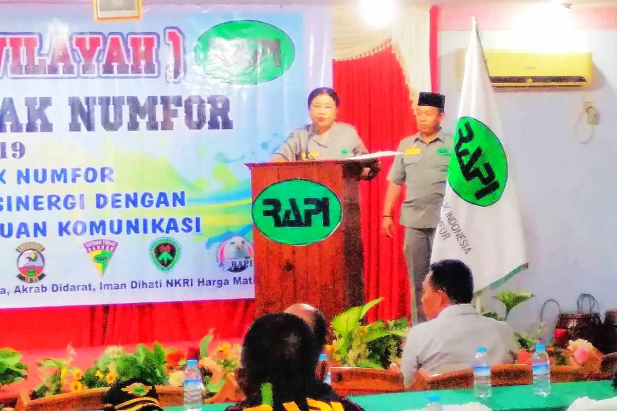 Organisasi RAPI diminta bersinergi dukung program Pemkab Biak Numfor