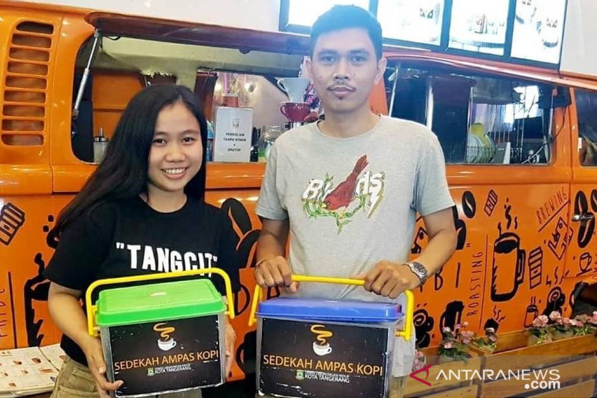 38 kedai di Kota Tangerang ikut "Sedekah Ampas Kopi"