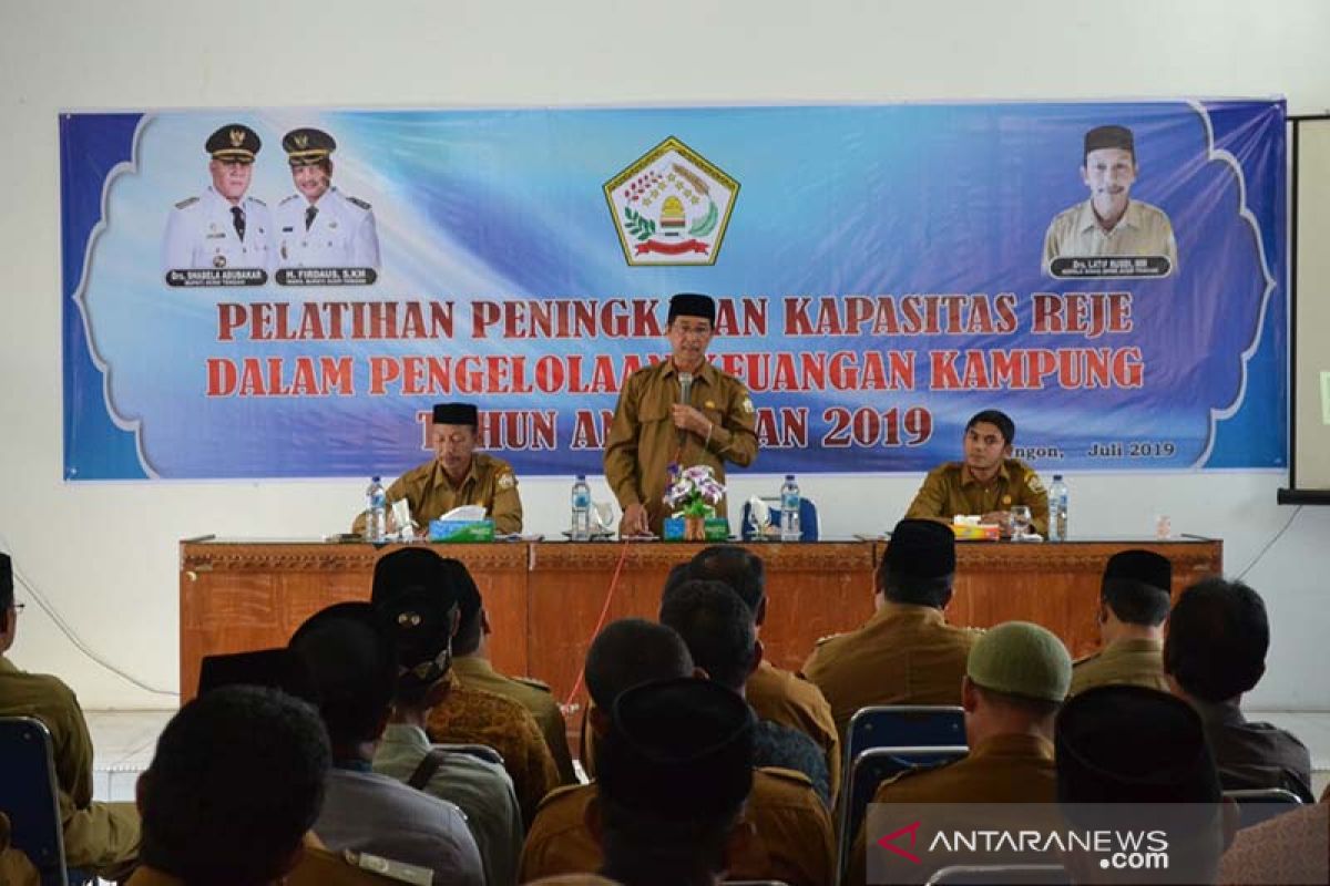 Pemkab Aceh Tengah tingkatkan kapasitas Reje kelola keuangan kampung