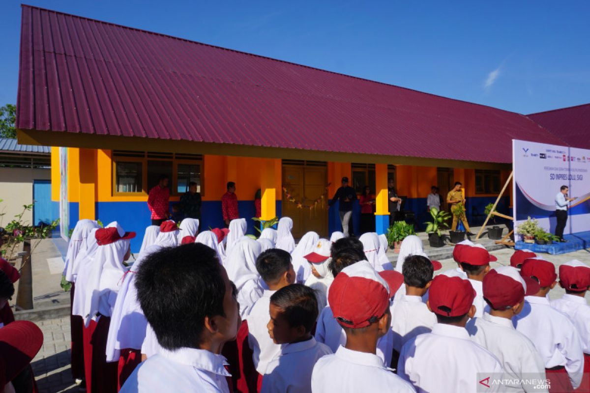 Gedung baru SD terdampak gempa diresmikan