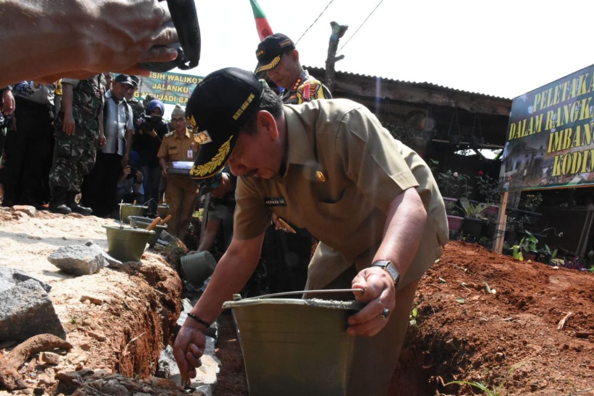 Wali Kota Herman HN dukung sepenuhnya kegiatan TMMD