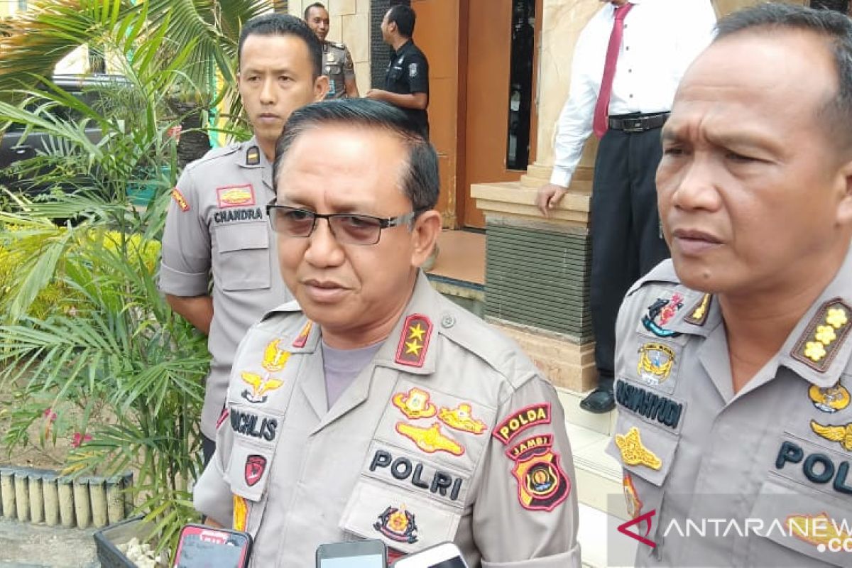 Polda Jambi menambah pasukan di perbatasan Distrik VIII Batanghari