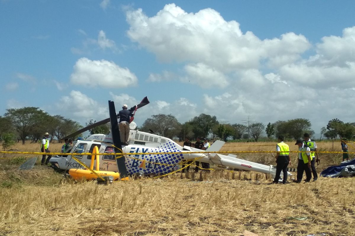 KNKT: helikopter jatuh di Lombok Tengah laik terbang