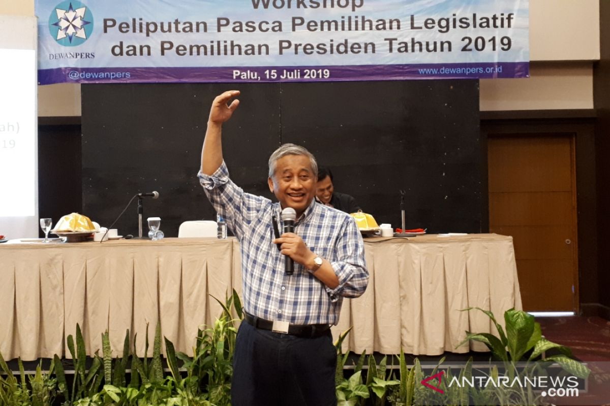 Dewan pers imbau jurnalis Sulteng sajikan berita sejuk usai pilpres