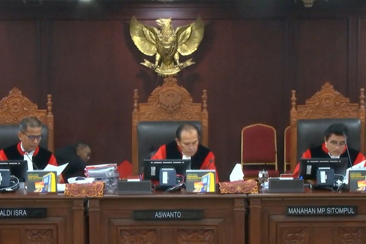 Sidang Pileg,  MK dengar jawaban KPU untuk 68 perkara