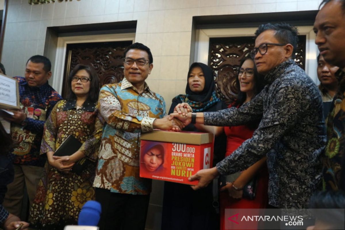 Moeldoko: Visi Jokowi juga cakup pemberantasan korupsi dan HAM