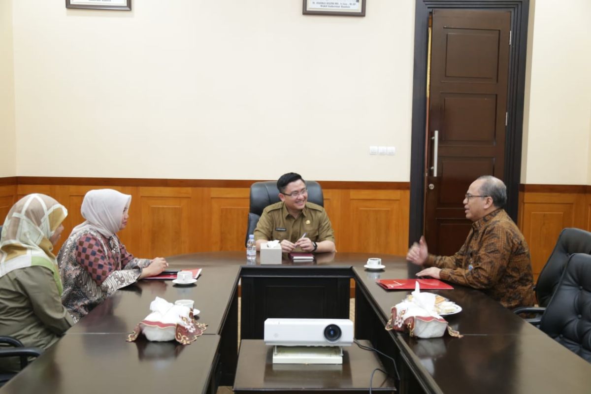 Wagub Andika minta BI dukung pengembangan ekonomi di Banten Lama