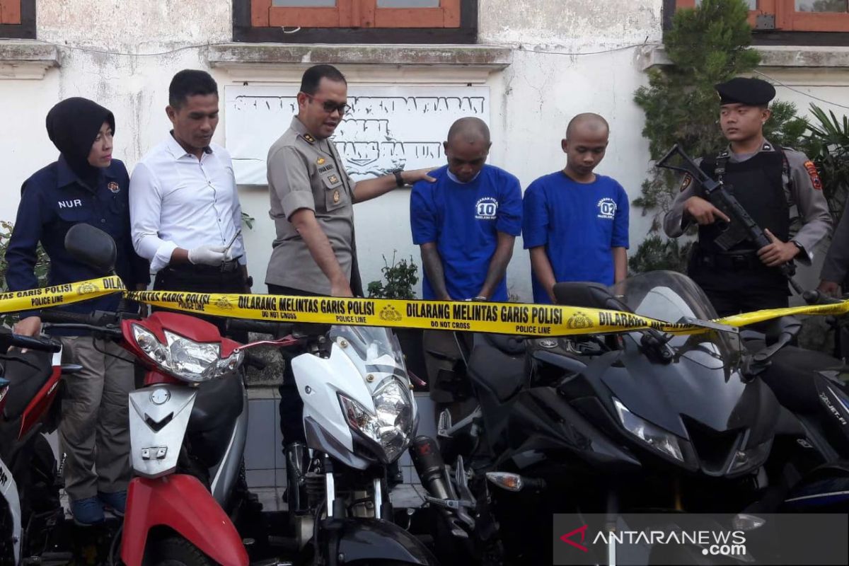 Polisi tahan pencuri motor pura-pura jadi tukang parkir