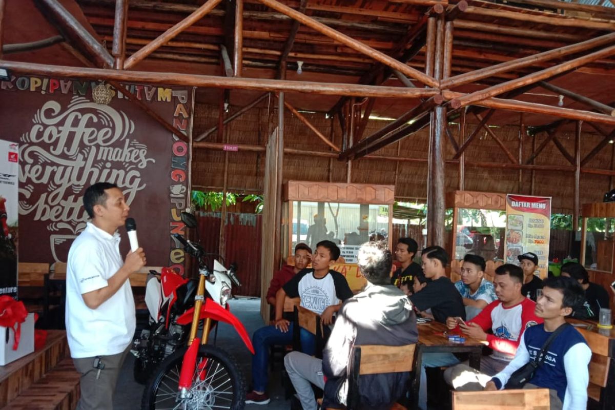 Astra Motor sukses gelar Nobar MXGP Roadventure CRF150L Serie Semarang