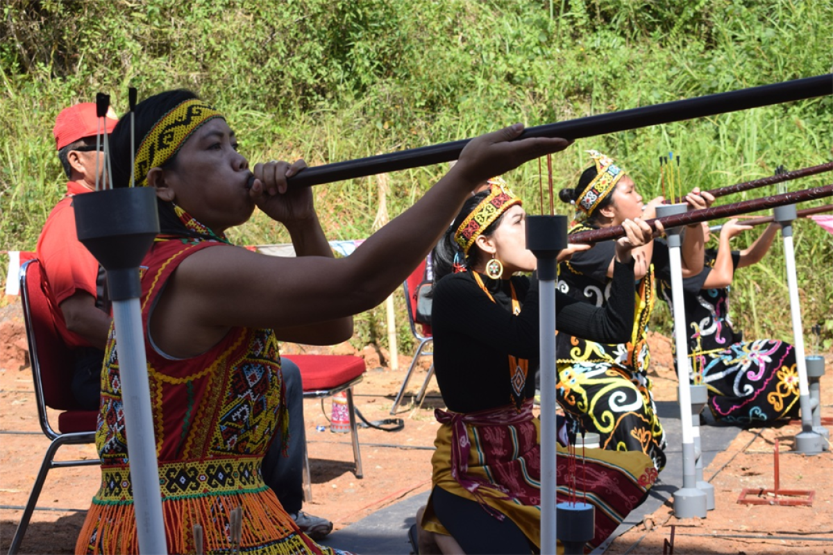 Lomba sumpit, meriahkan Gawai Dayak di Sintang