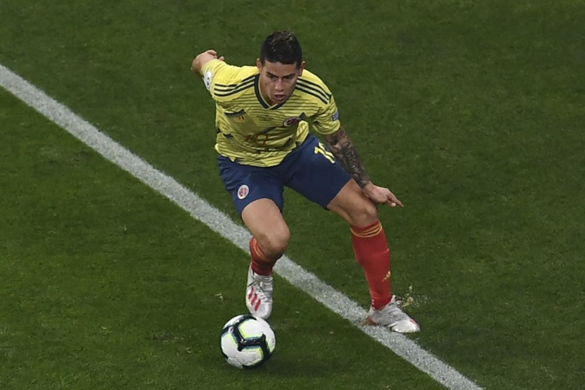 Atletico ingin boyong James Rodriguez dari Madrid