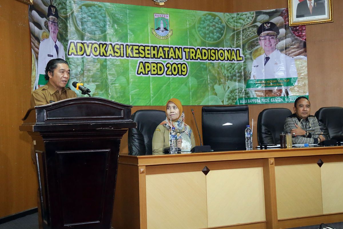 Pemprov Banten dorong warga manfaatkan pengobatan tradisional