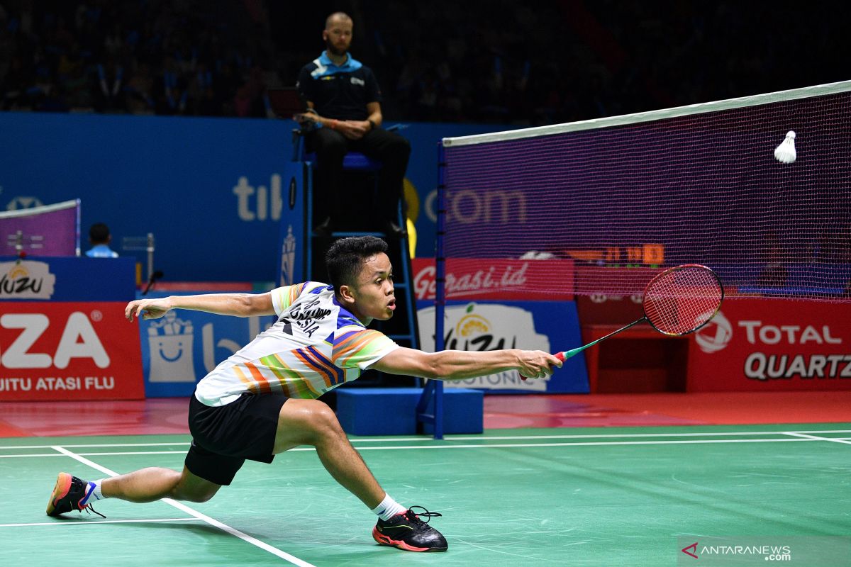 Ginting tak ingin terbebani  gelar juara bertahan di China Open