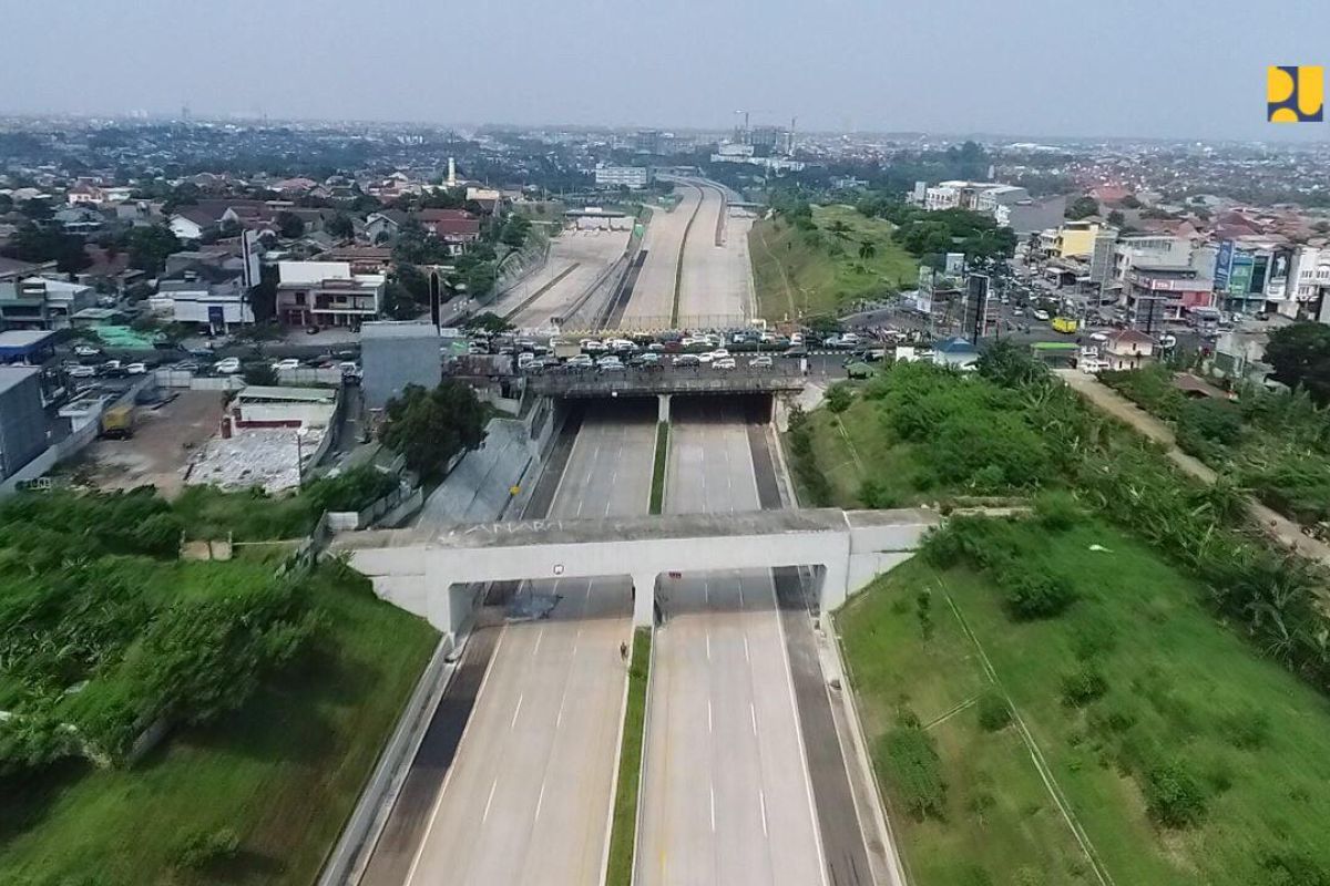 Tol Cijago Seksi 2 sepanjang 5,5 kilometer uji laik sebelum beroperasi