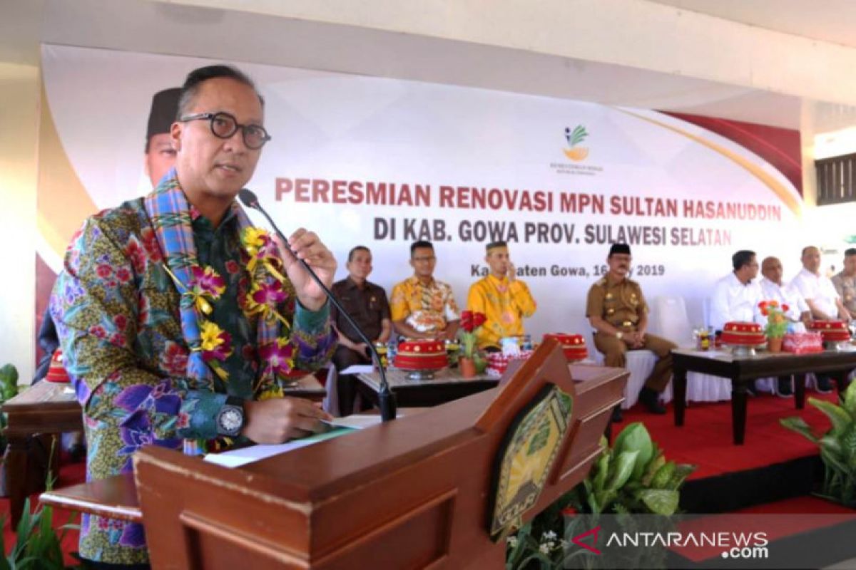 Kemensos rehabilitasi Kompleks Makam Pahlawan Nasional asal Sulsel