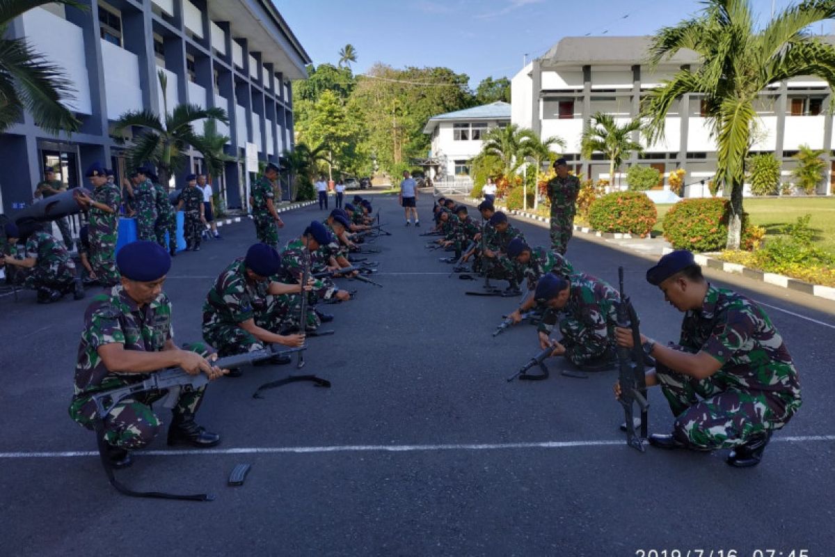 Lantamal VIII Manado gelar latihan tingkatkan profesionalisme prajurit