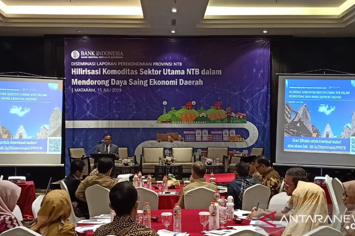 Bank Indonesia mendorong hilirisasi komoditas pertanian NTB