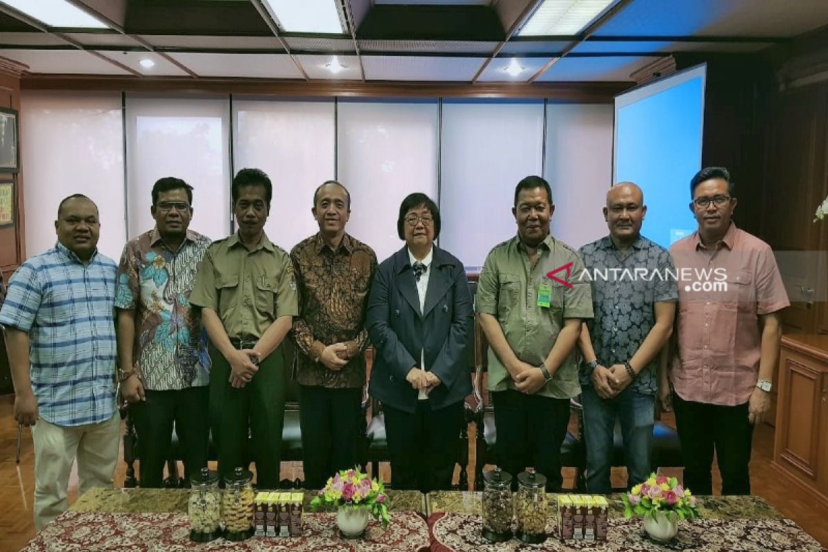 Bupati Madina dan Menteri LHK bahas program pembangunan kehutanan sosial