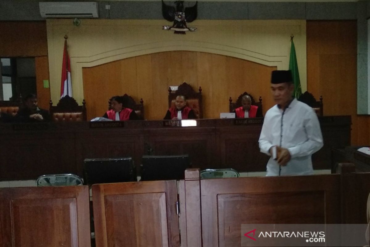 Terdakwa pungli dana masjid pascagempa Lombok mencabut keterangan BAP