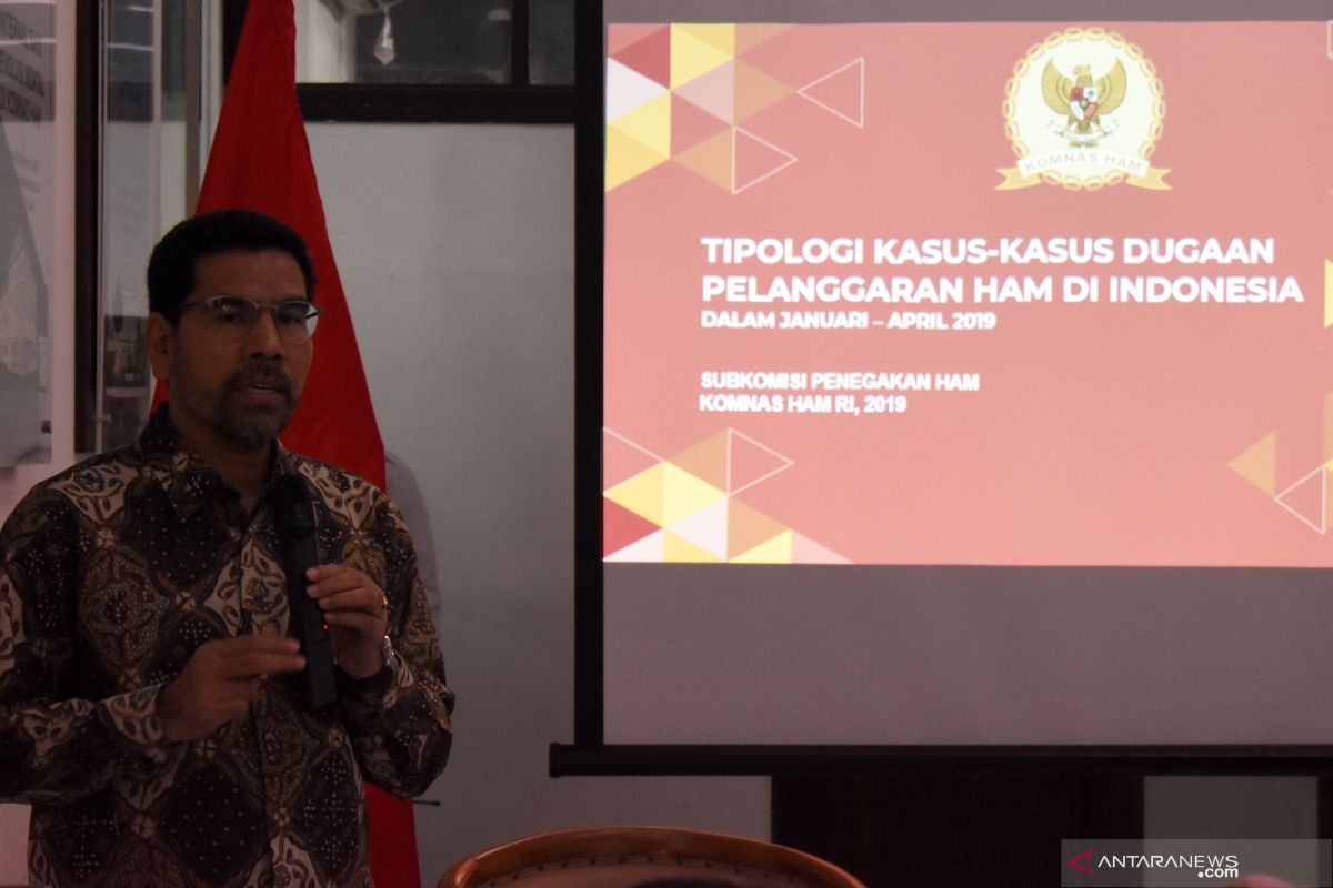 Komnas HAM: Empat isu penting selama Januari-April 2019