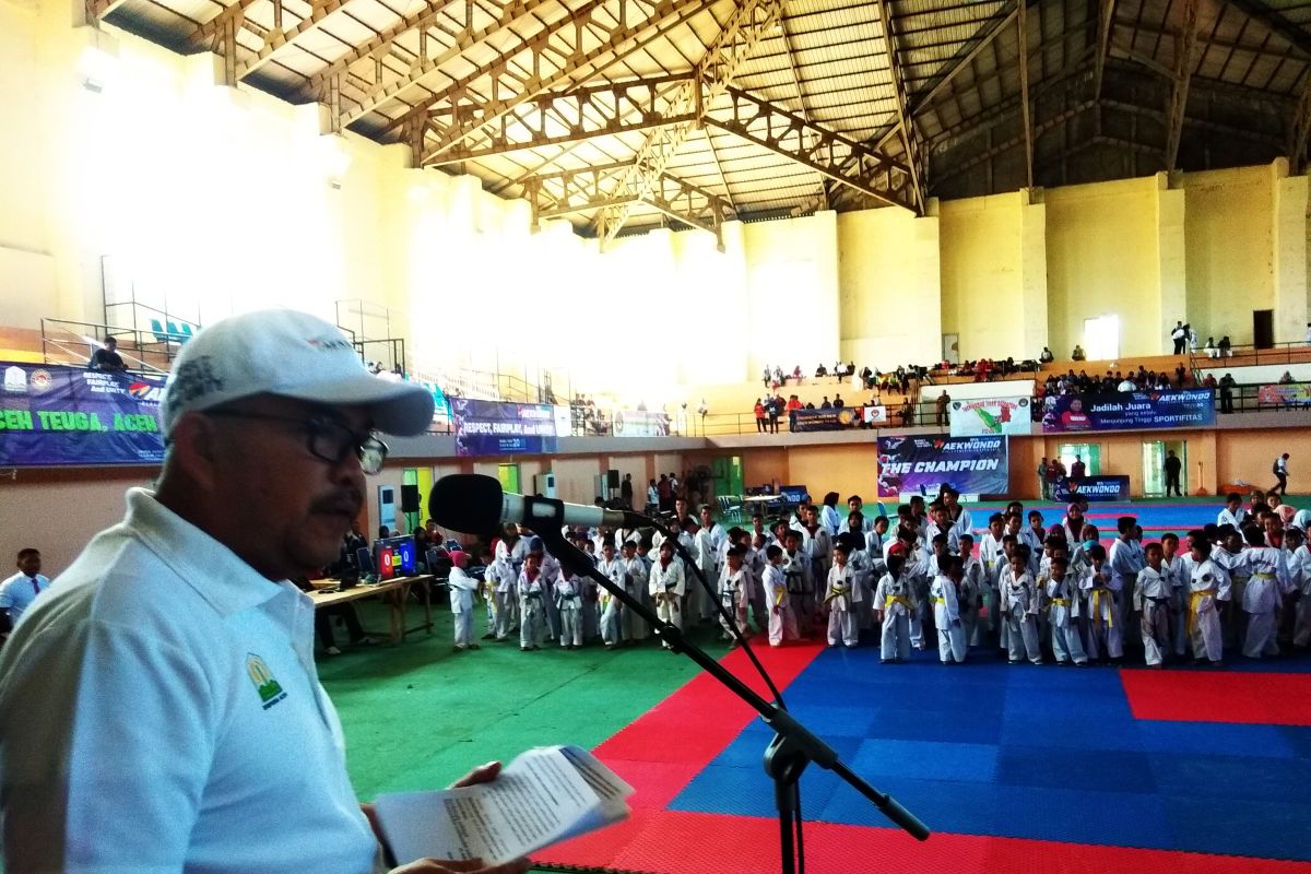 Ratusan atlet taekwondo bertarung Piala Pemerintah Aceh