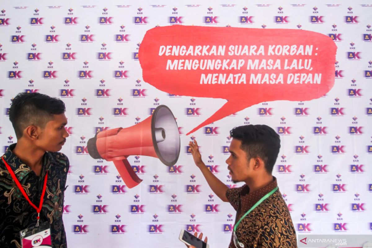 KKR, harapan baru penyelesaian kasus-kasus pelanggaran HAM di Tanah Air