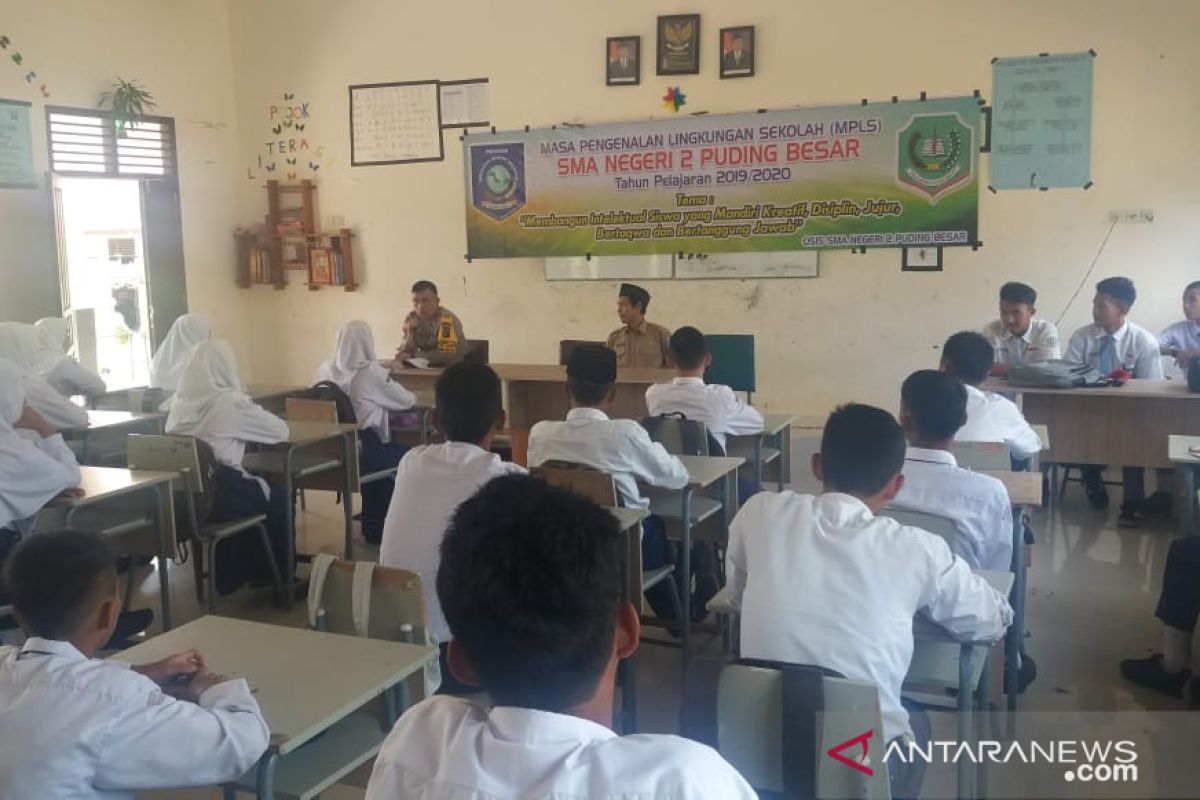 Polsek Puding Besar gelar kegiatan pencegahan kenakalan remaja