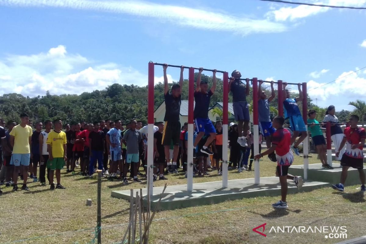 Ratusan calon prajurit jalani seleksi Bintara di Gorontalo