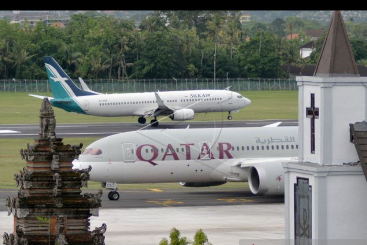 Penerbangan di Bandara Ngurah Rai normal pascagempa Bali