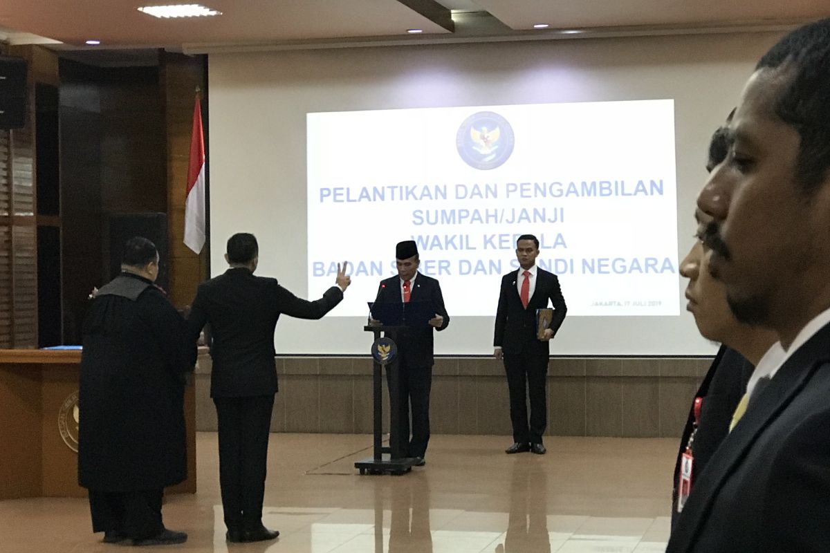 Irjen Dharma Pongrekun dilantik menjadi Wakil Kepala BSSN