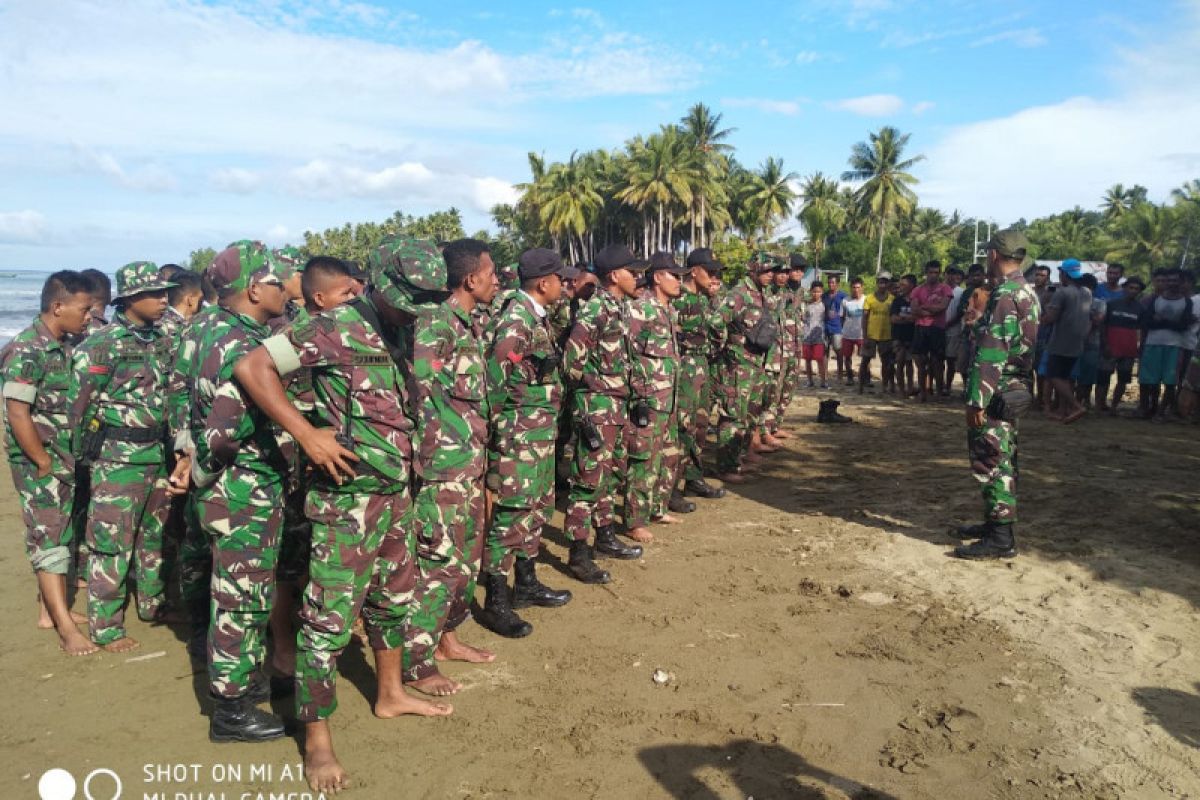 Korem 152/Babullah buat posko keliling tanggap bencana