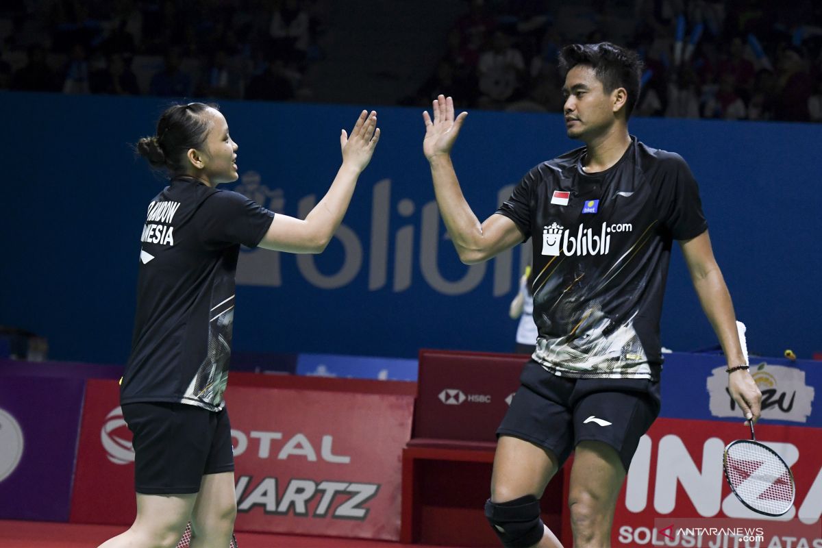 Tontowi/Winny melenggang ke babak dua Indonesia Open 2019