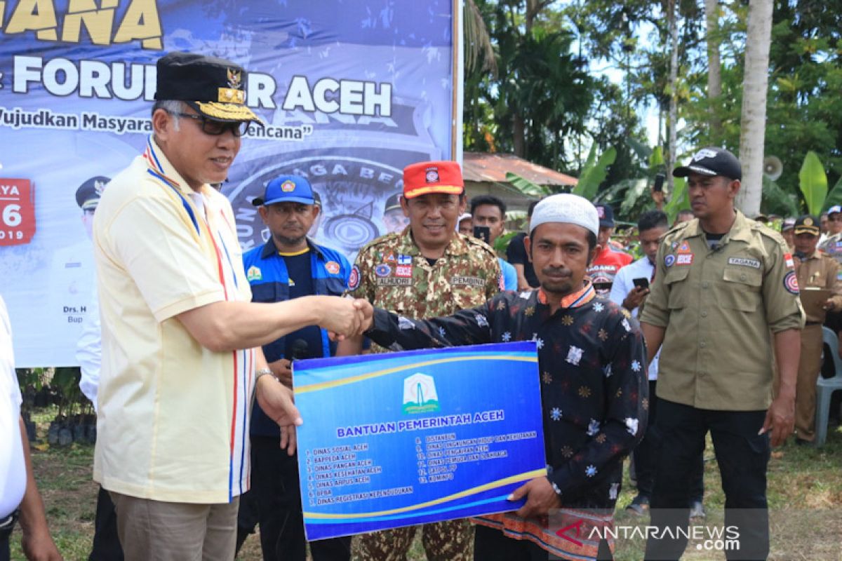 Bantu desa tertinggal di Aceh Jaya, Gubernur bawa 13 SKPA dan CSR Aceh