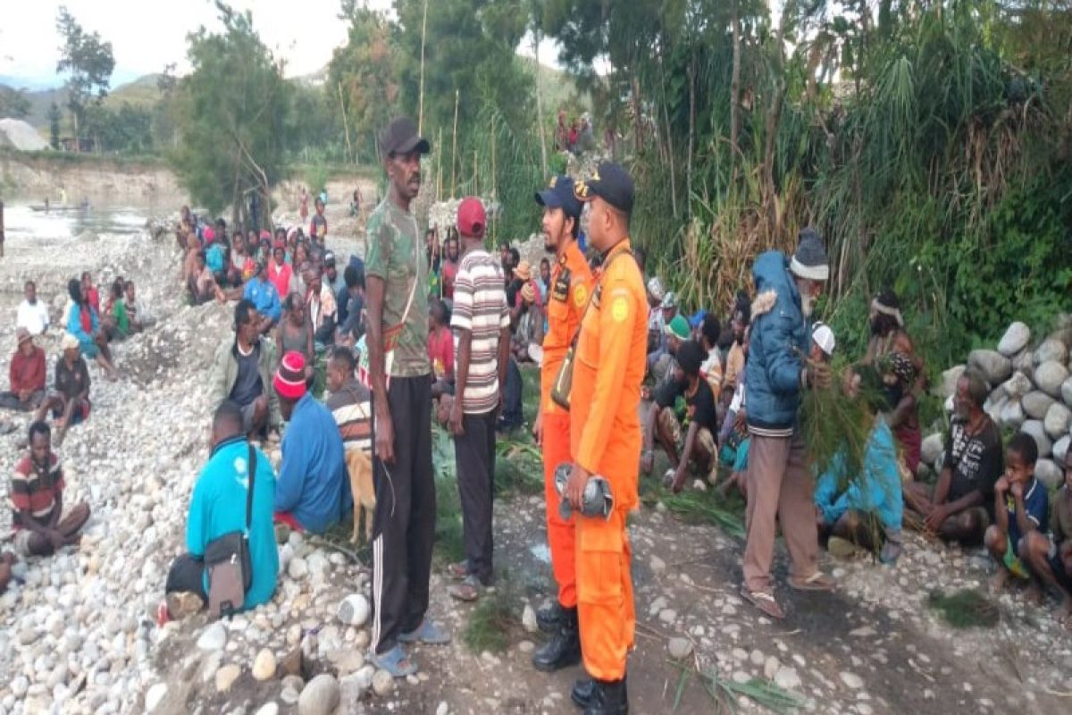 Tim SAR temukan jenazah balita yang hanyut di Kali We, Wamena