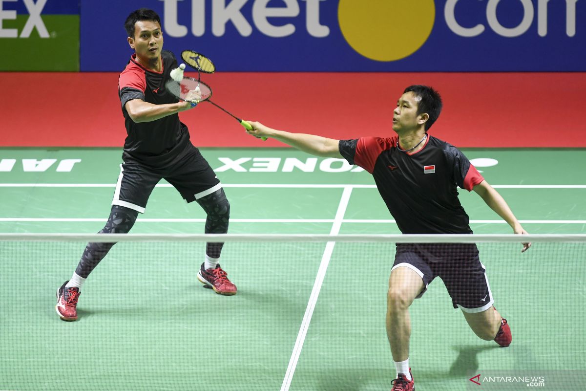 Hari ini Hendra/Ahsan lebih menikmati permainan