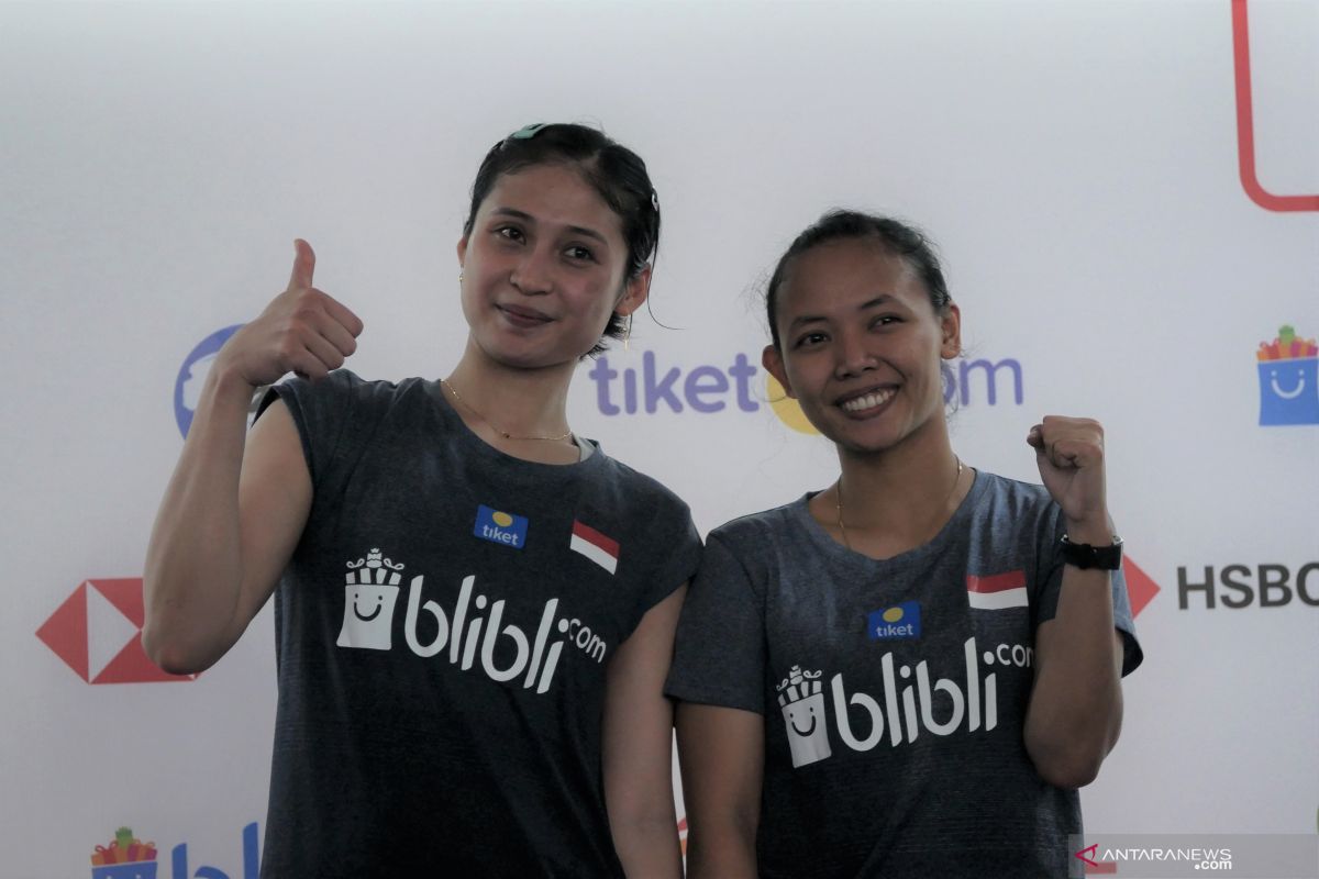 Della/Rizki tantang unggulan empat asal China pada babak kedua Indonesia Open