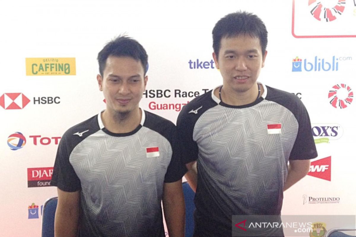 Hendra/Ahsan tampil kurang maksimal