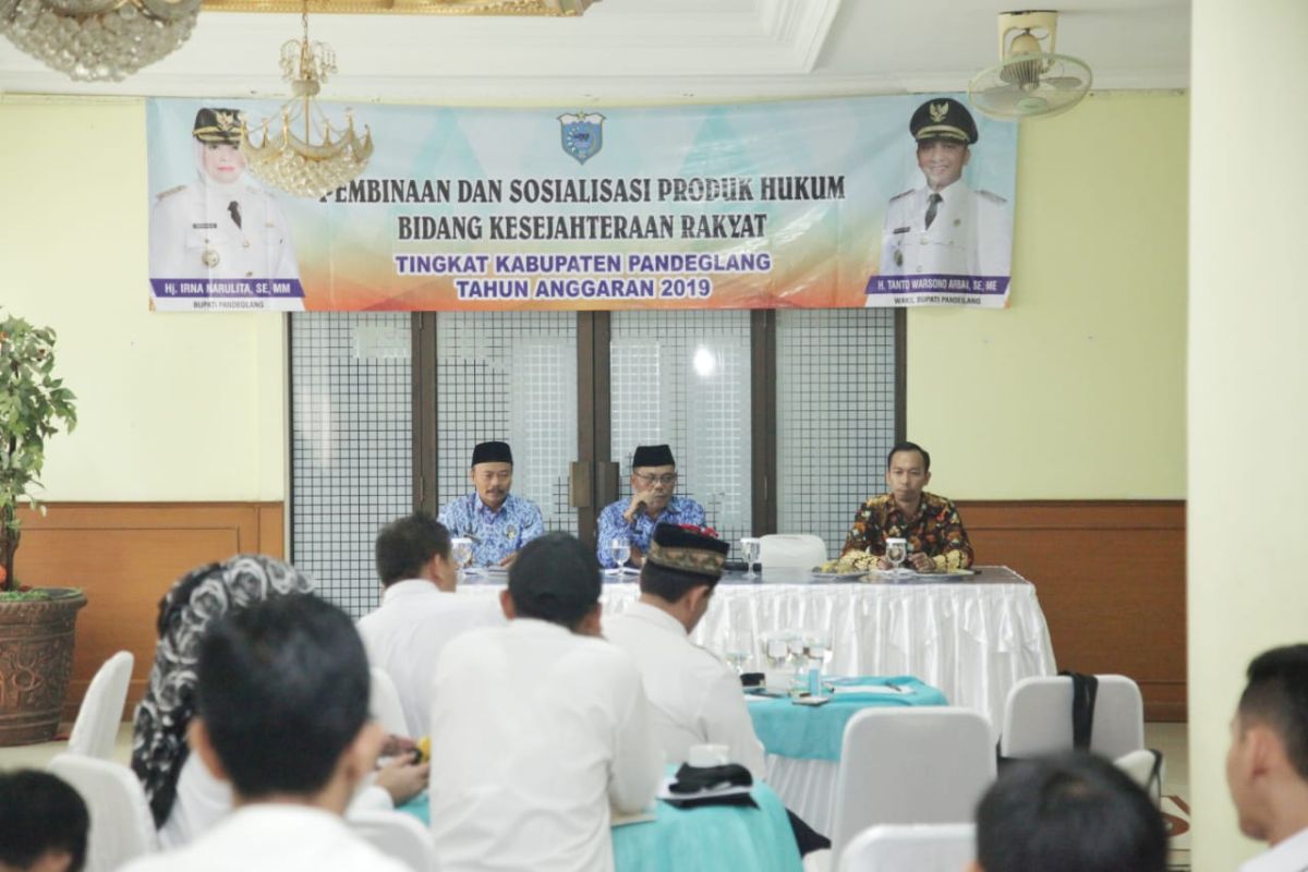 Pemkab Pandeglang beri pelatihan ekonomi syariah pada pengurus DKM