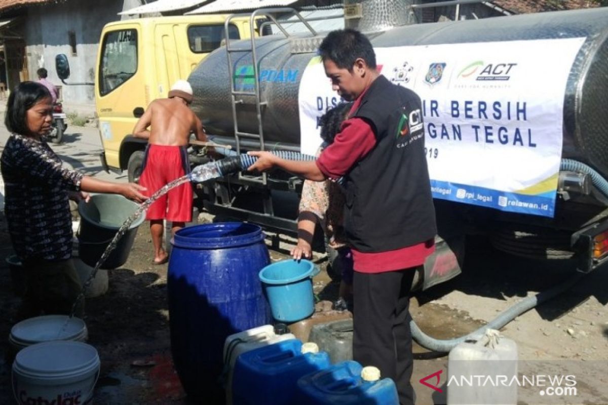 ACT salurkan belasan ribu liter air bersih di Tegal