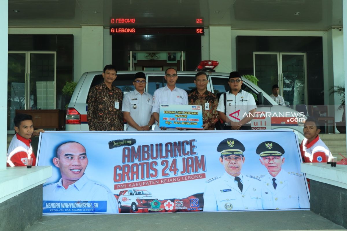 PMI Rejang Lebong siapkan mobil ambulans gratis