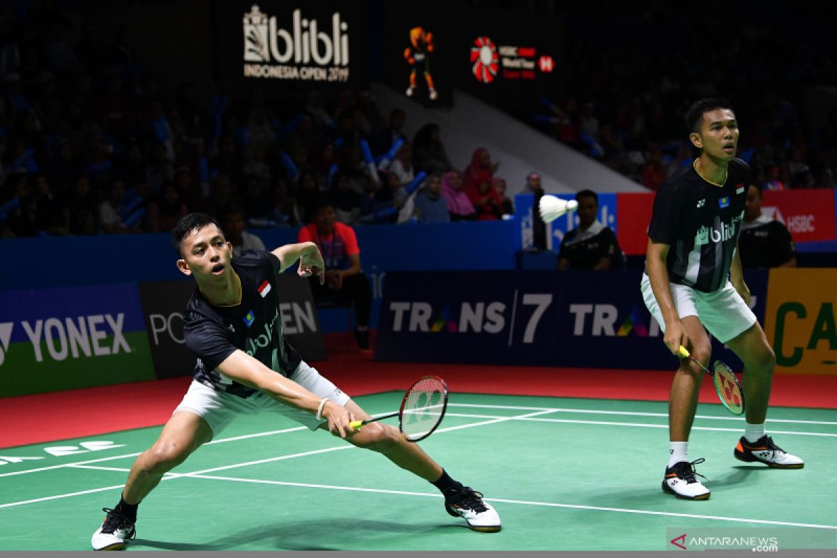 Fajar/Rian: Penguasaan lapangan krusial pada perempat final Indonesia Open