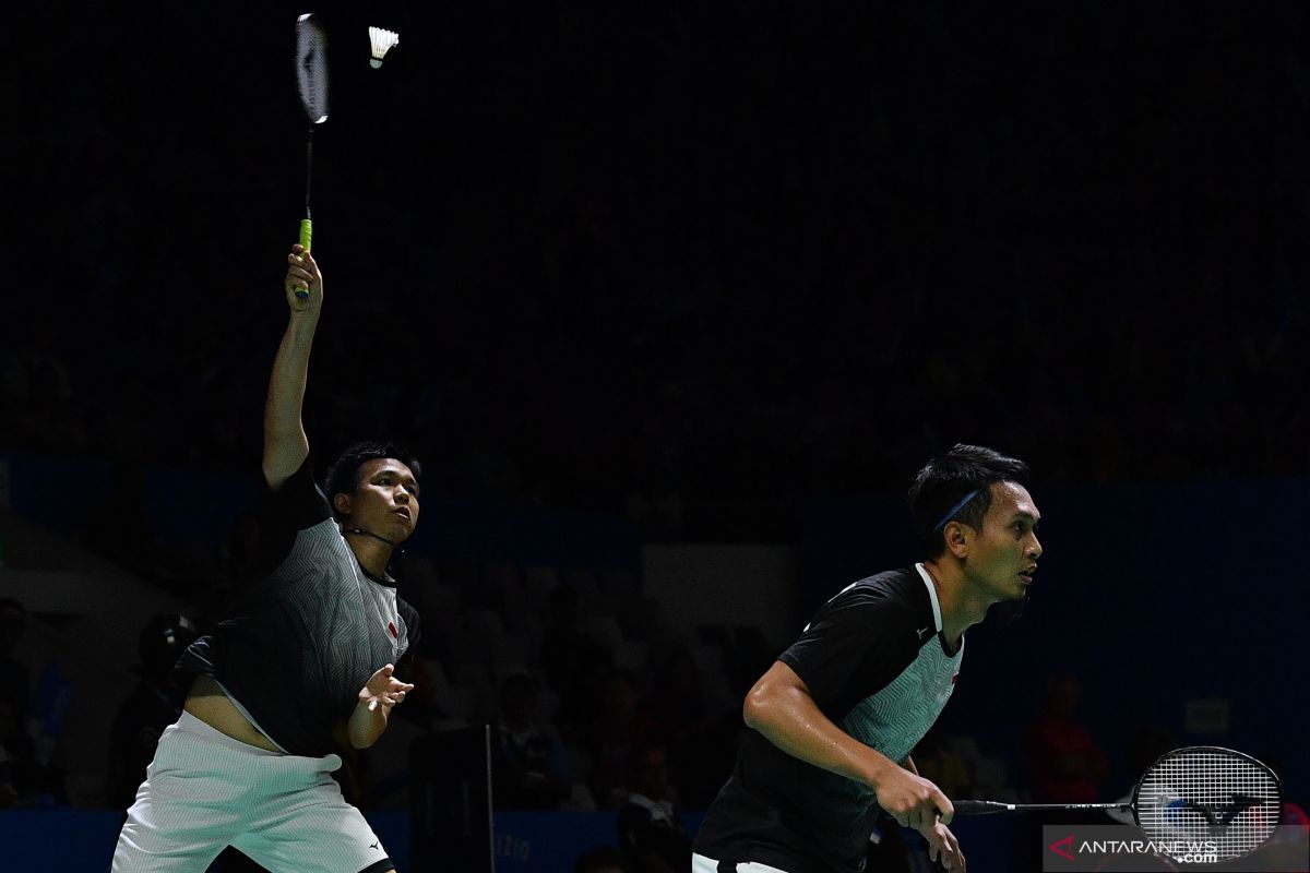 Indonesian's Ahsan/Hendra advance to quarter-final