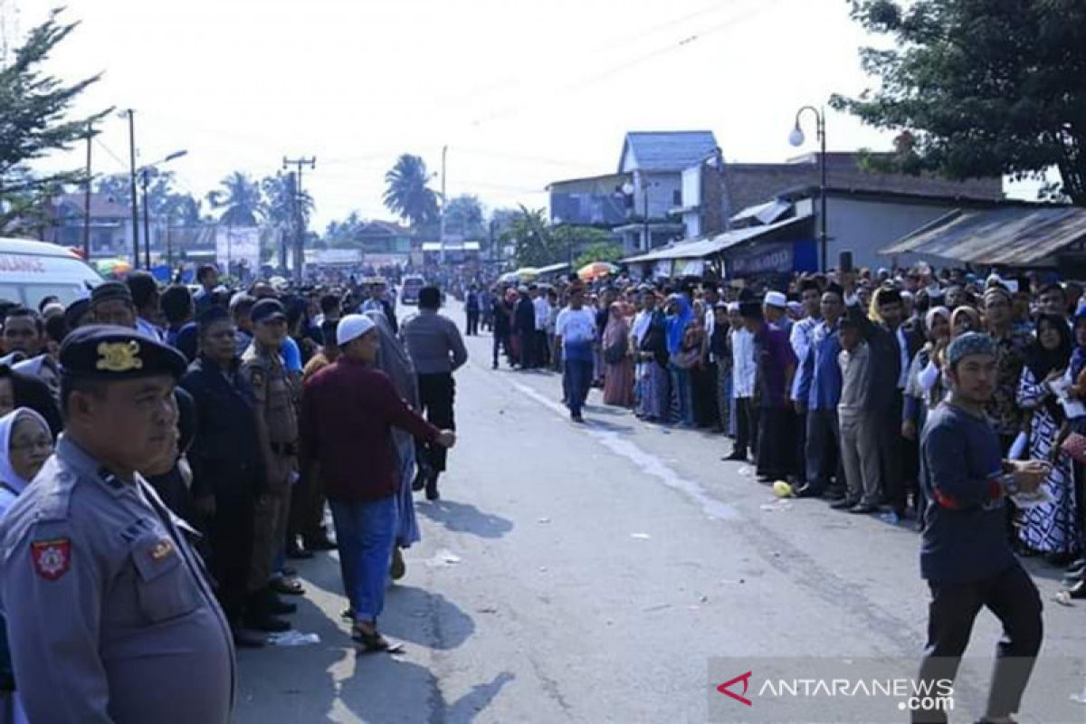 Begini antusiasme keluarga lepas keberangkatan jamaah calon haji Dharmasraya