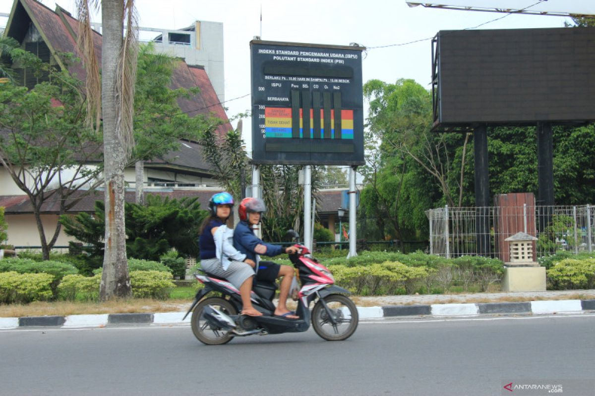 Alat ukur pencemaran udara rusak di Palangka Raya dipertanyakan