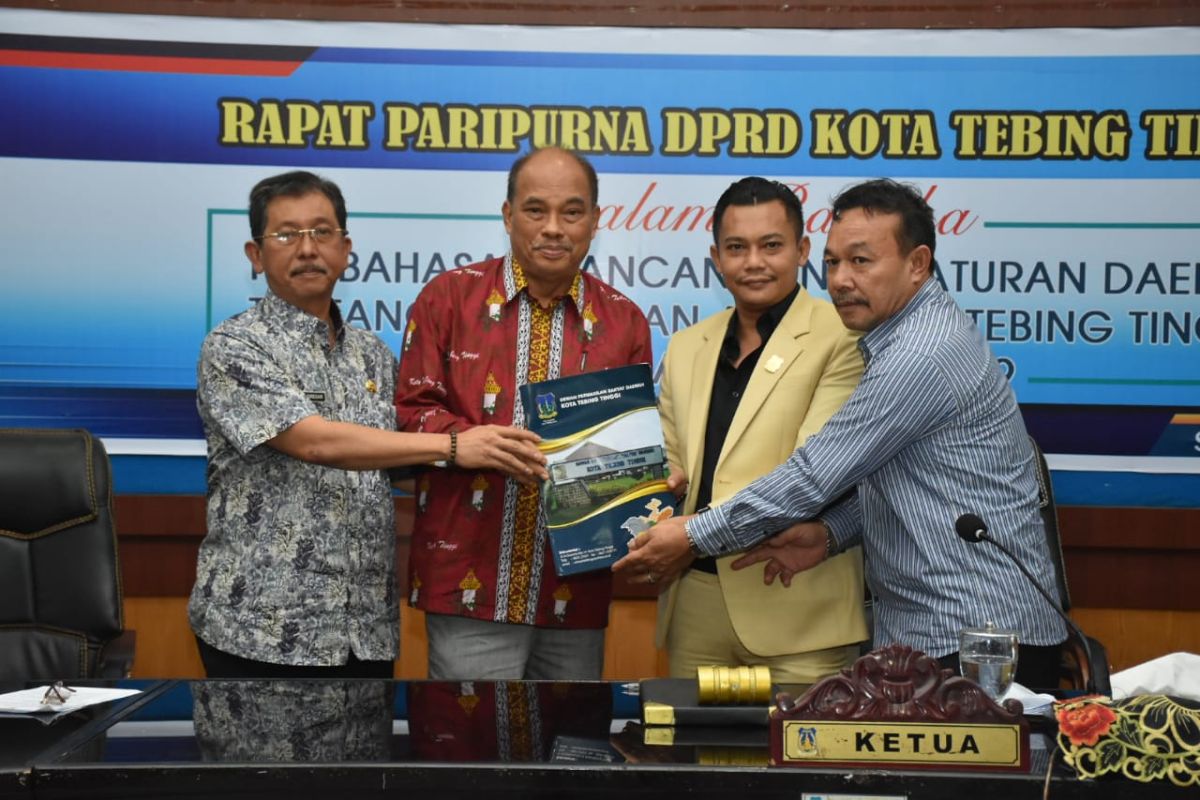 DPRD Tebing Tinggi setujui P.APBD 2019